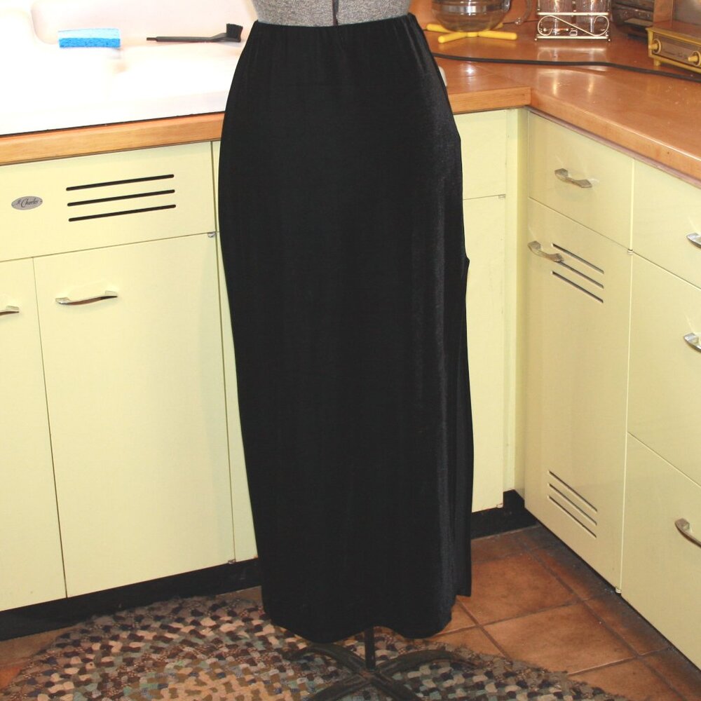 Boy O Boy Long Velvet Skirt